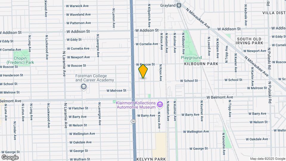 4742 W School St Map and Location Details
