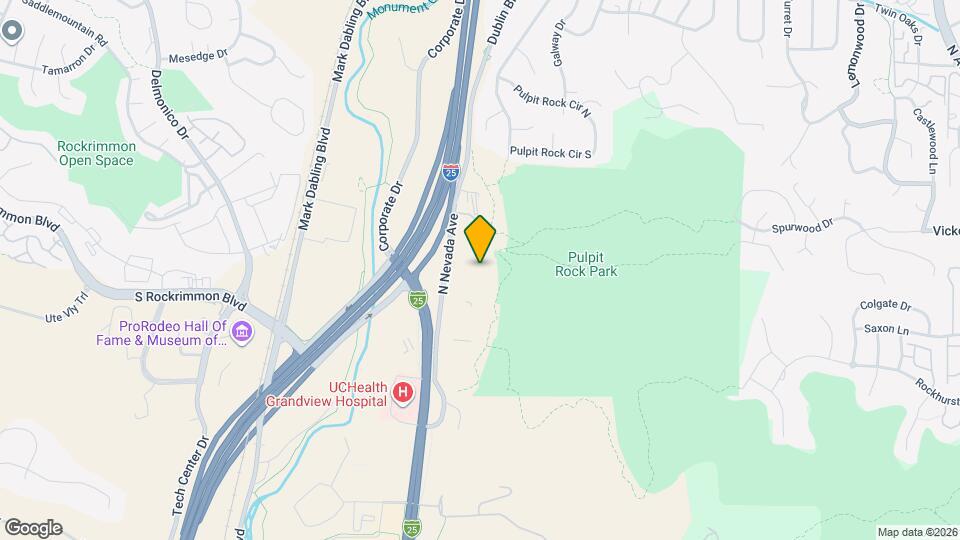 Lodges of Colorado Springs Student Housing Mapa y Detalles de la Ubicación