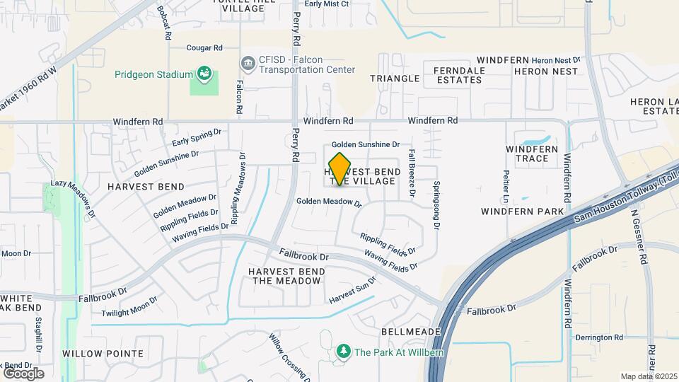 9311 Crescent Moon Dr Map and Location Details