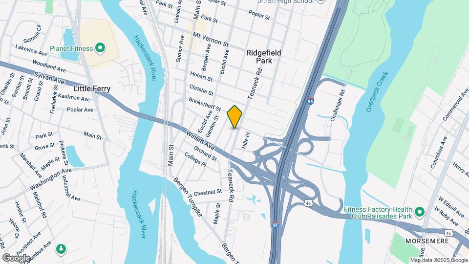 198 Teaneck Rd, Unit 1st Floor Map and Location Details