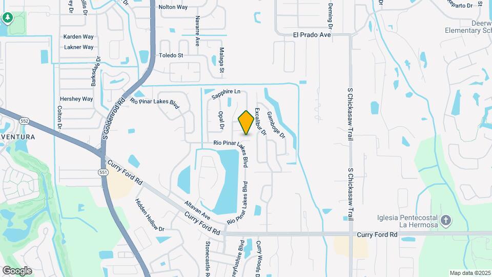 7925 Toler Ct Map and Location Details