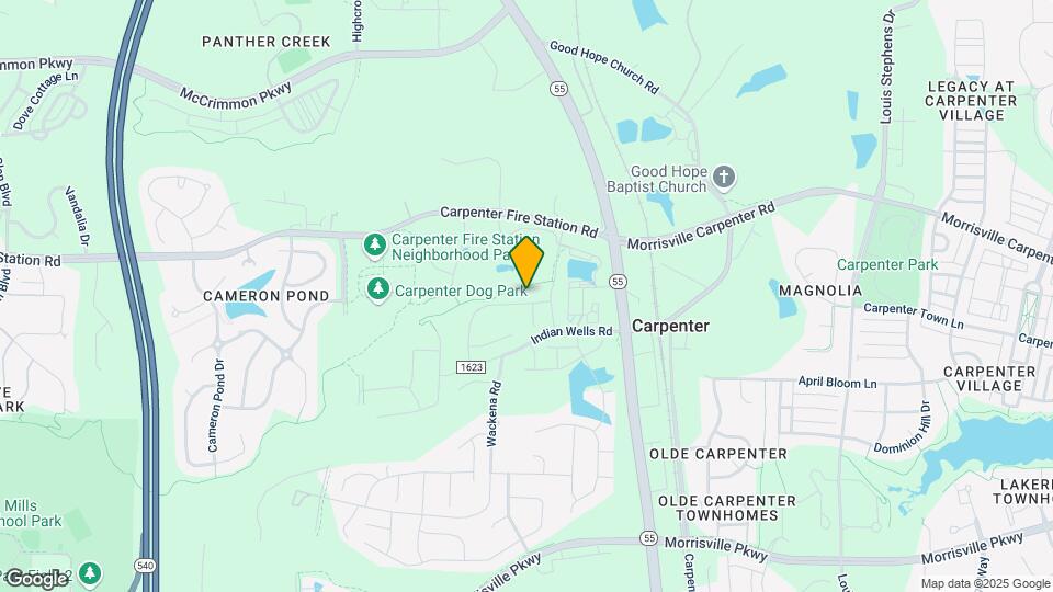6906 Doddridge Ln Mapa y Detalles de la Ubicación