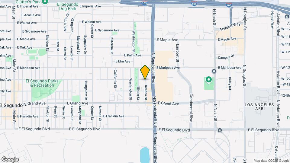 Pacific Apartment Homes on Indiana Street Map and Location Details