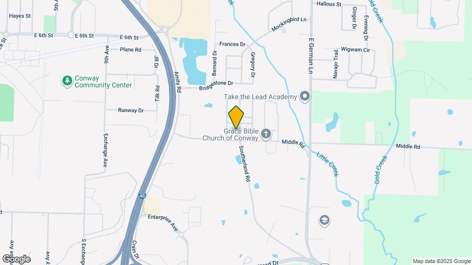 135 Southerland Rd Map and Location Details