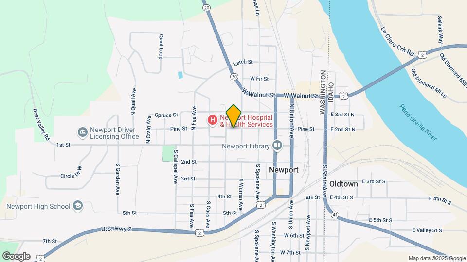 Newport Pines Apartment Complex Map and Location Details