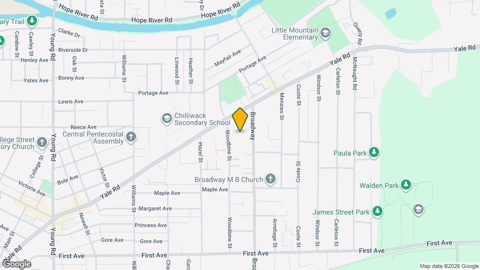 46520 Clayton Ave Map and Location Details