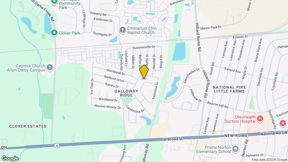 5710 English Rose Dr Map and Location Details