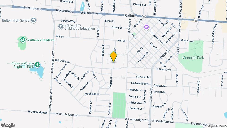 414 Colbern St Map and Location Details