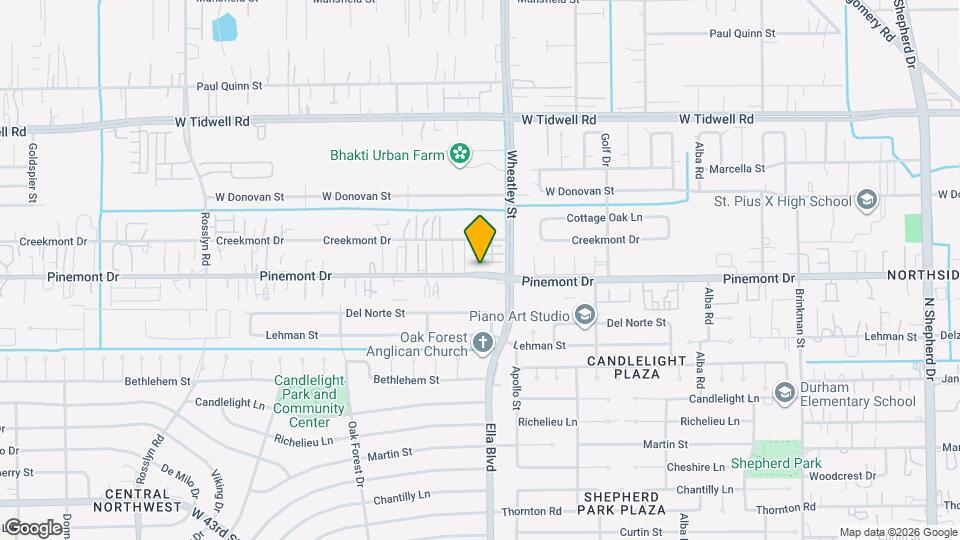 3360 Pinemont Dr Map and Location Details