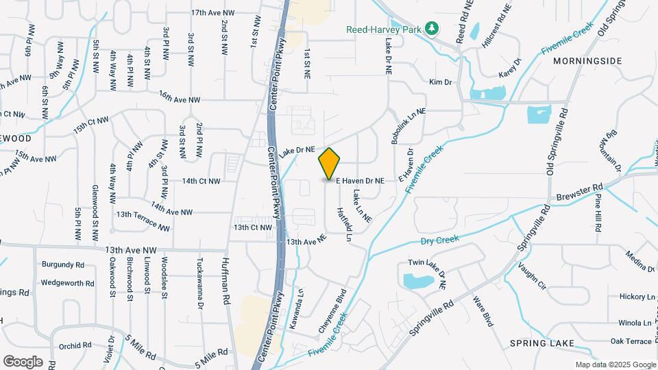 1341 Hartford Dr Map and Location Details