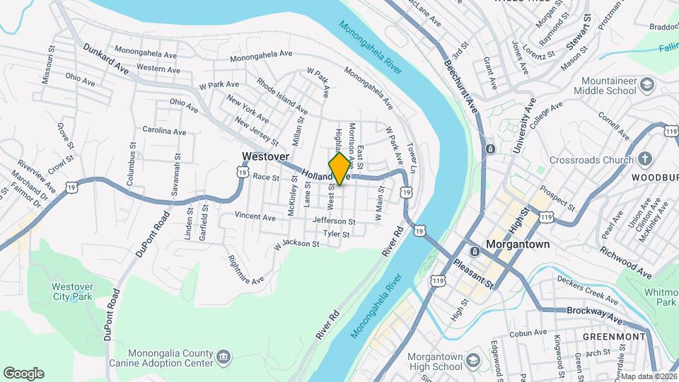 48 W Wilson St, Unit Apartment B Mapa y Detalles de la Ubicación