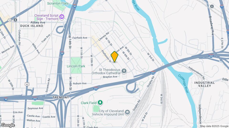 2469 Professor Ave Map and Location Details