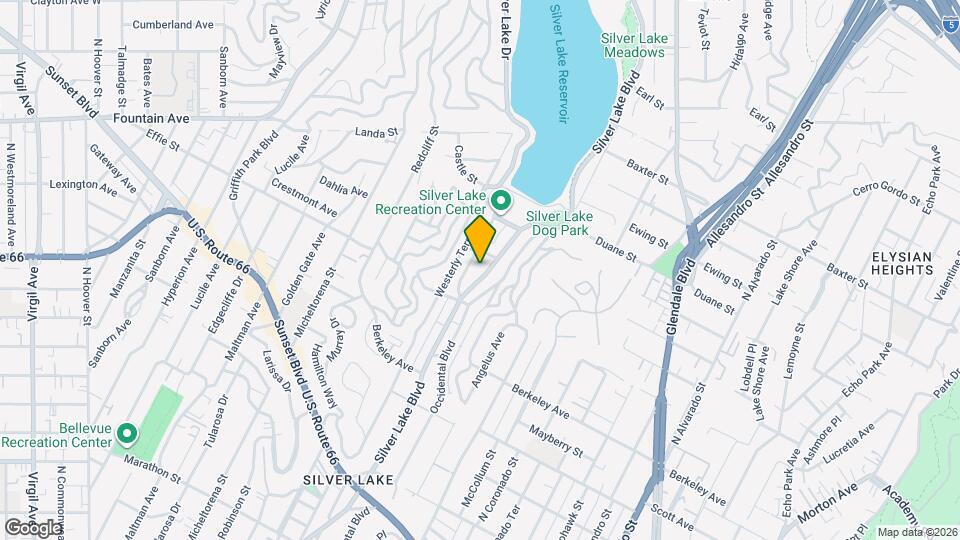 1745 Silver Lake Blvd Map and Location Details
