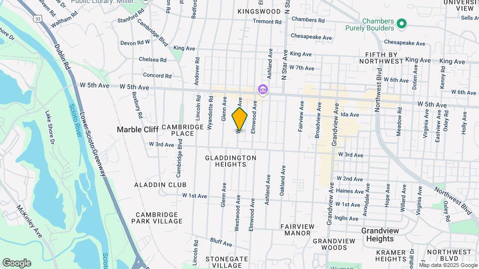 1450 Westwood Ave Mapa y Detalles de la Ubicación
