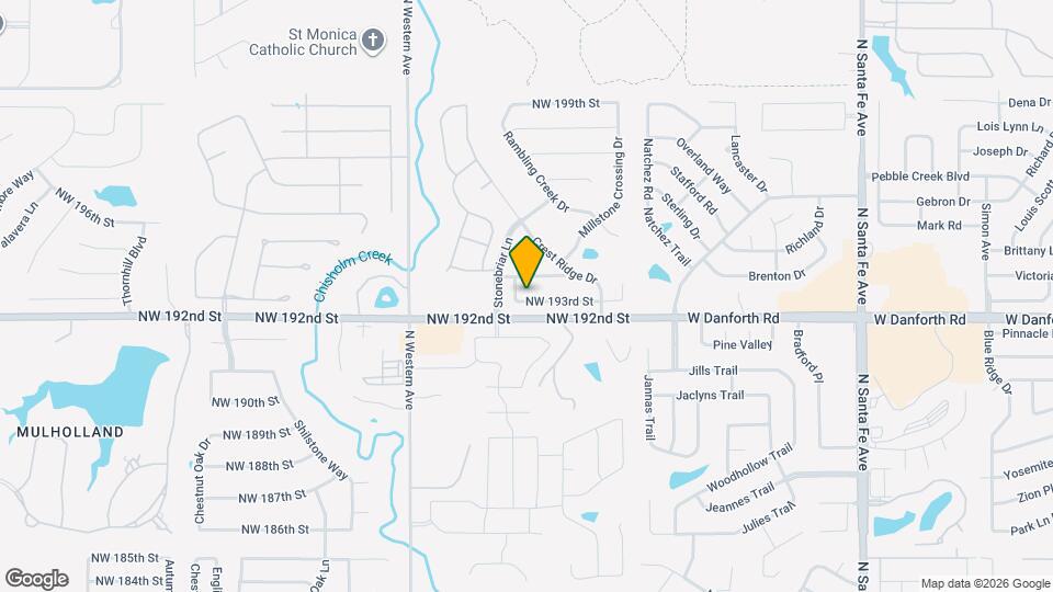 805 NW 193rd St Map and Location Details