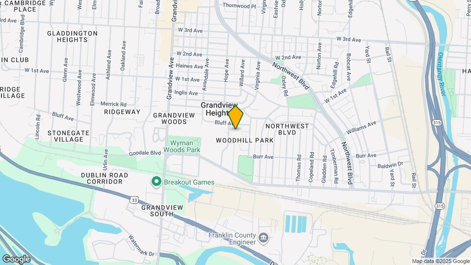 980 Quay Ave Map and Location Details