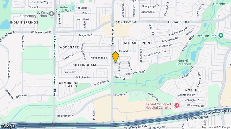 1008 Peacock Blvd Map and Location Details