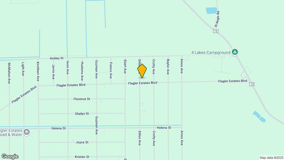 9650 Dillon Ave Map and Location Details