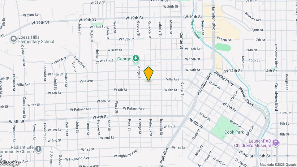 615 Rebecca St Map and Location Details