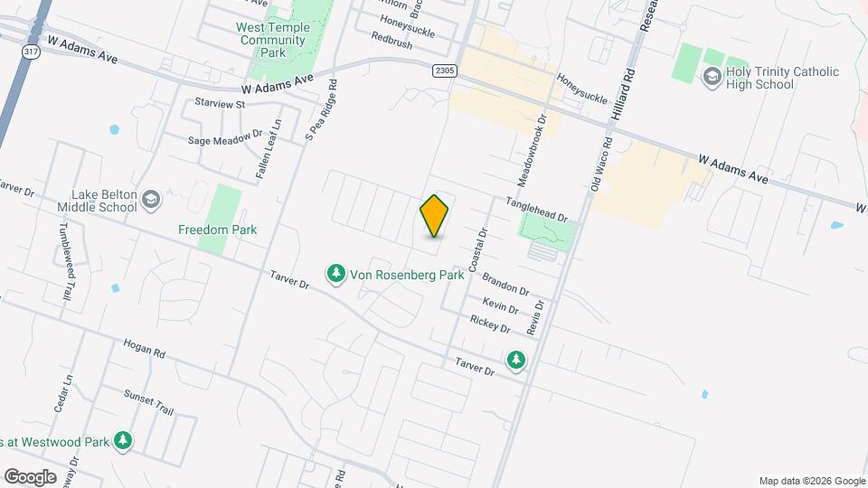 610 Sandy Gln Ln Map and Location Details