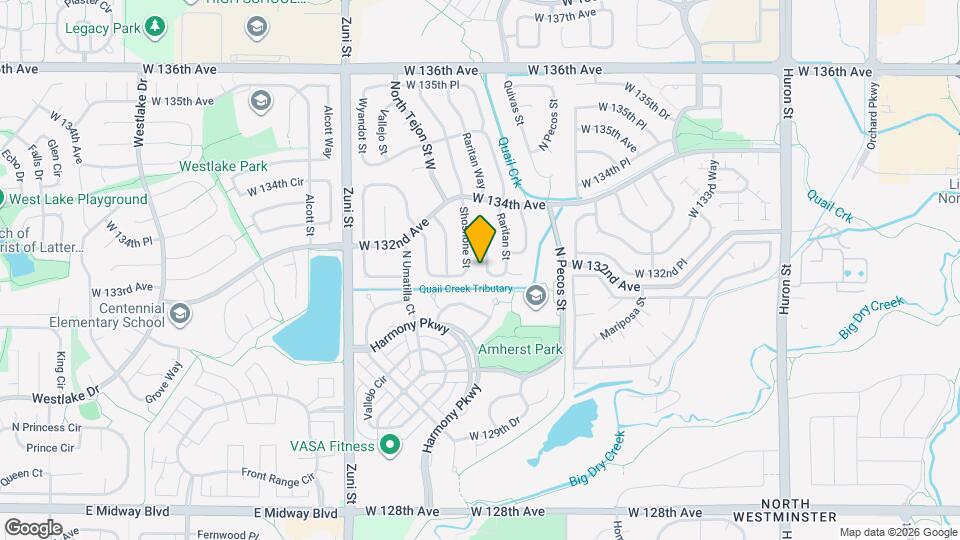 13131 Raritan Ct Map and Location Details