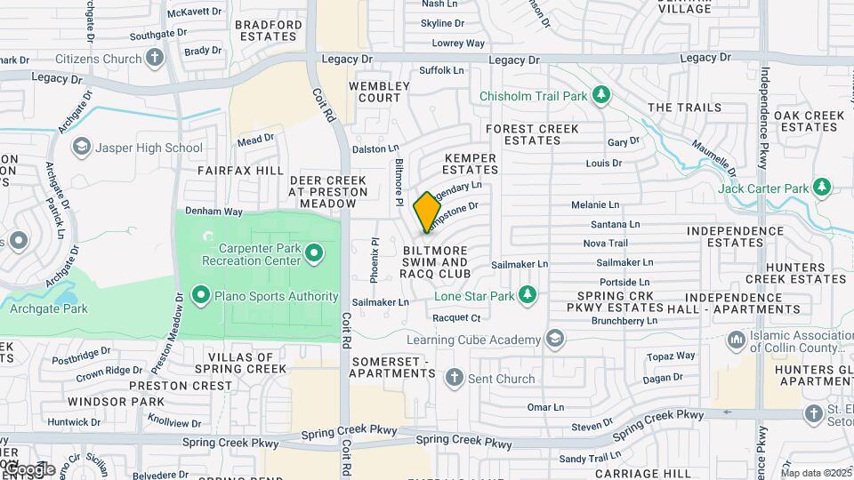 3720 Campstone Dr Map and Location Details