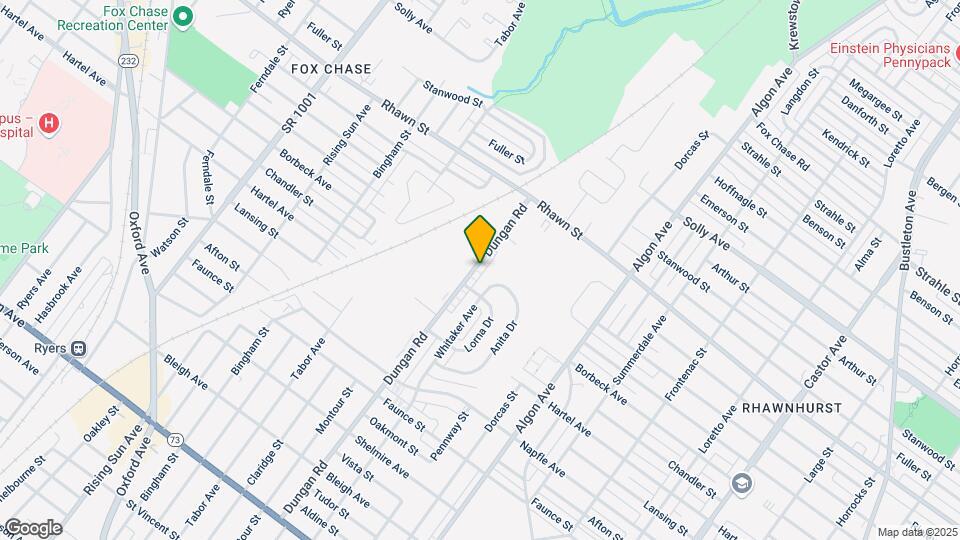 7909 Dungan Rd Mapa y Detalles de la Ubicación