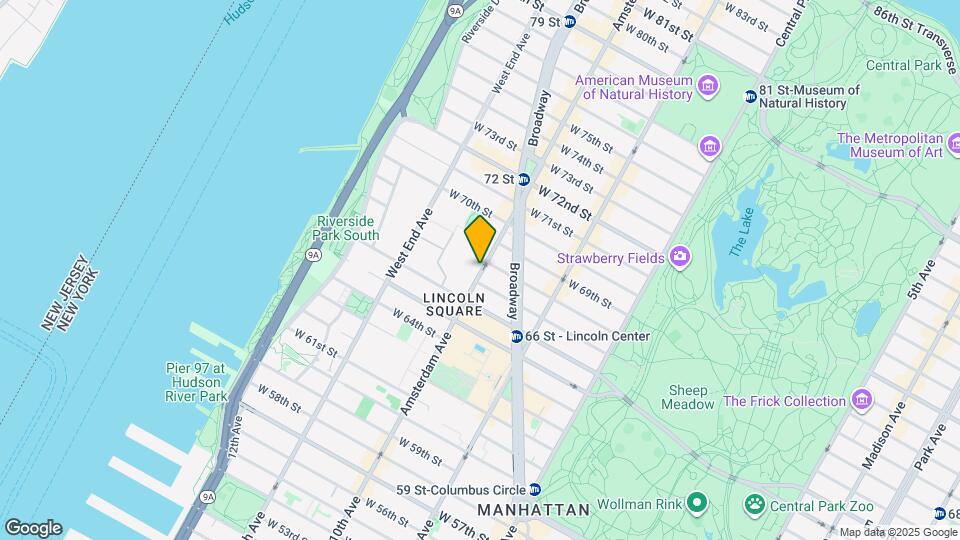 170 Amsterdam Ave Map and Location Details