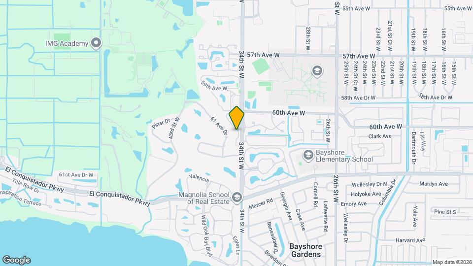 Bradenton Reserve Map and Location Details