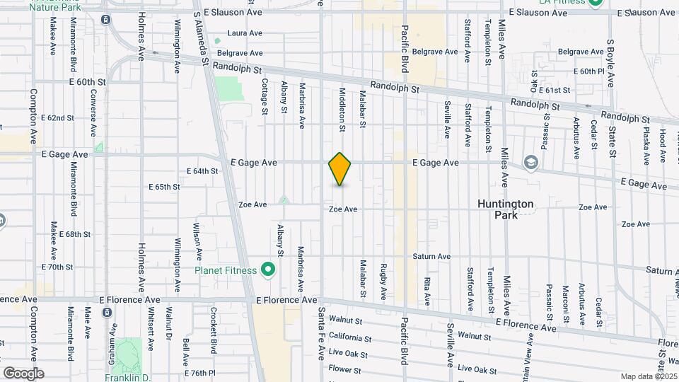 6519 Middleton St Map and Location Details