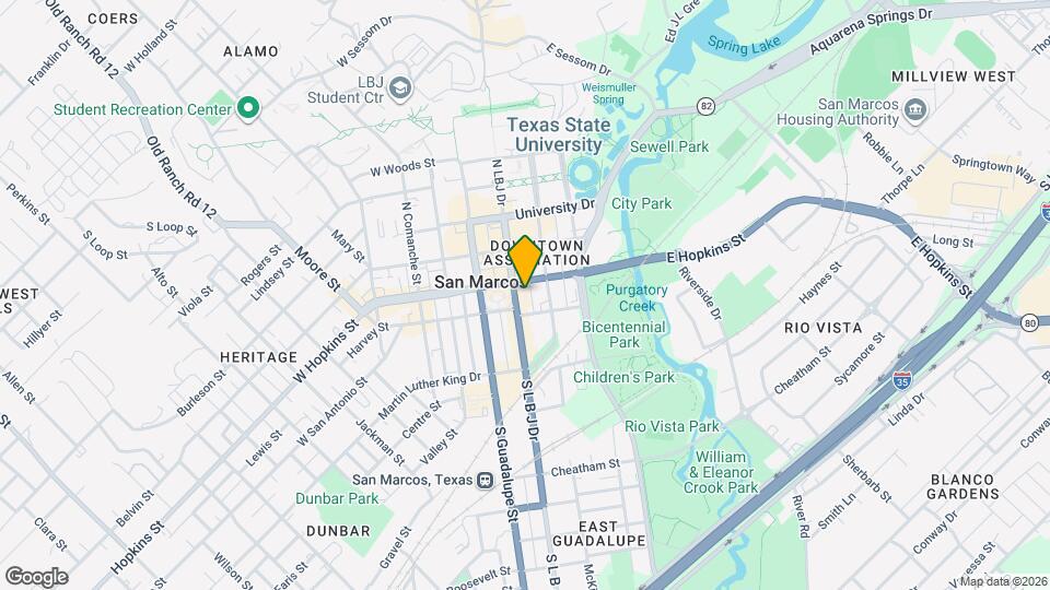 118-120-120 N LBJ Dr, Unit 202 Mapa y Detalles de la Ubicación