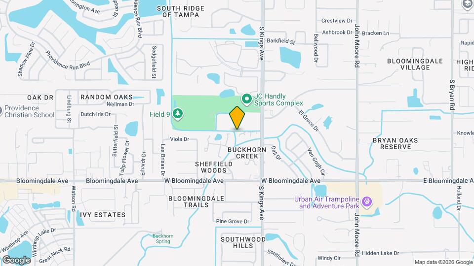 856 Creekway Ct Map and Location Details