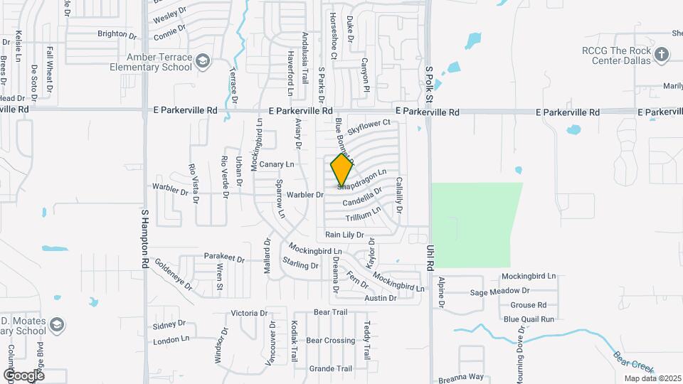 612 Snapdragon Ln Map and Location Details