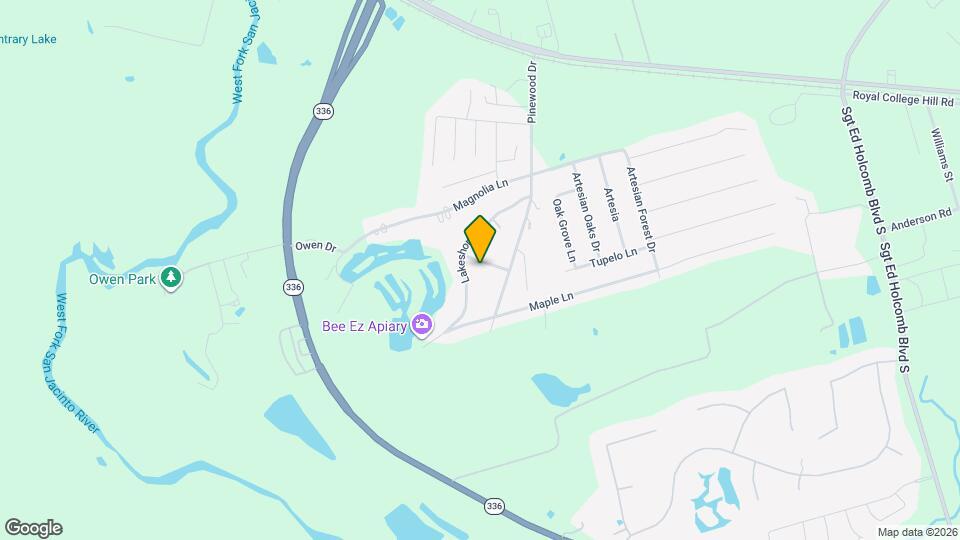 407 Holly Ln Map and Location Details