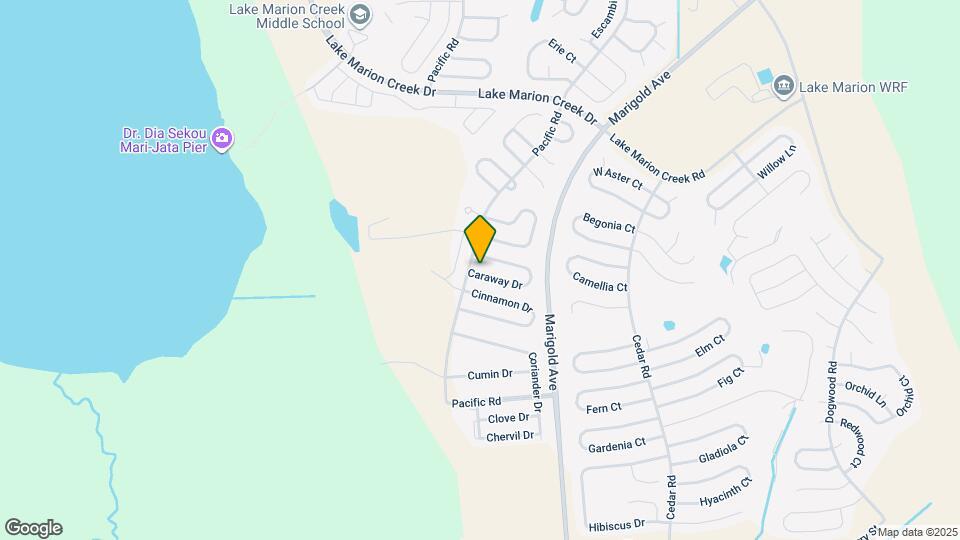 446 Caraway Dr Map and Location Details
