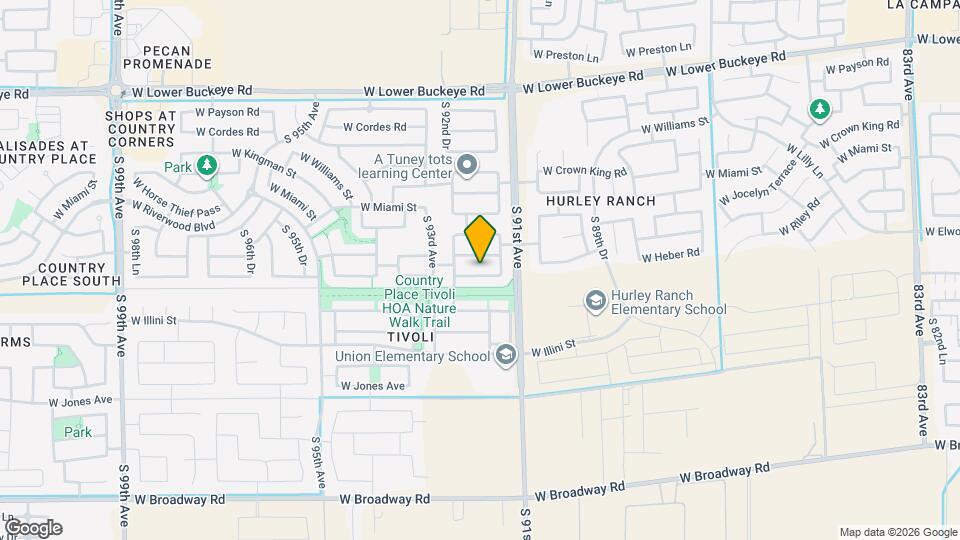 9124 W Heber Rd Map and Location Details