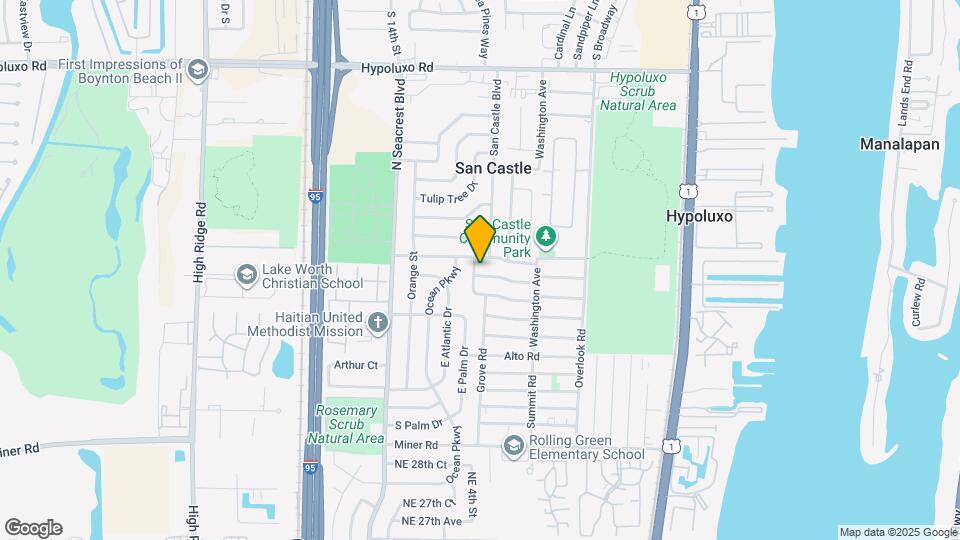 401 Seagrape Rd Map and Location Details