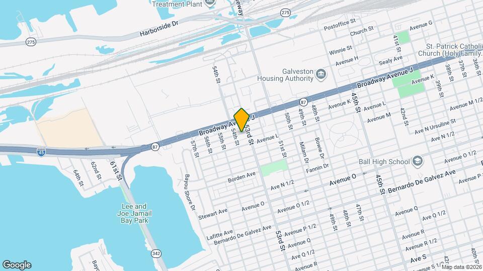 5313 Avenue K Map and Location Details