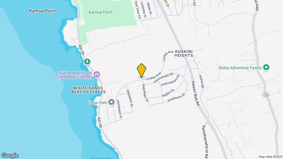 555 La'aloa Ave Map and Location Details