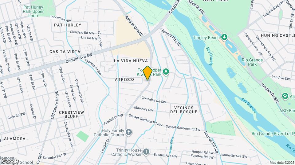 315 Atrisco Dr SW Mapa y Detalles de la Ubicación