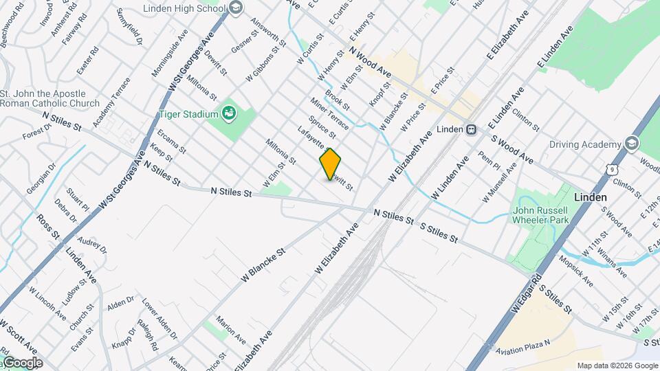 344 Miltonia St Map and Location Details