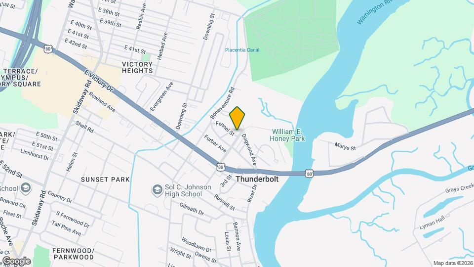 3120 Fennel St Map and Location Details