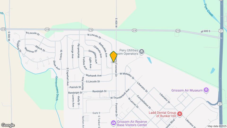 1010 N Lincoln St Map and Location Details