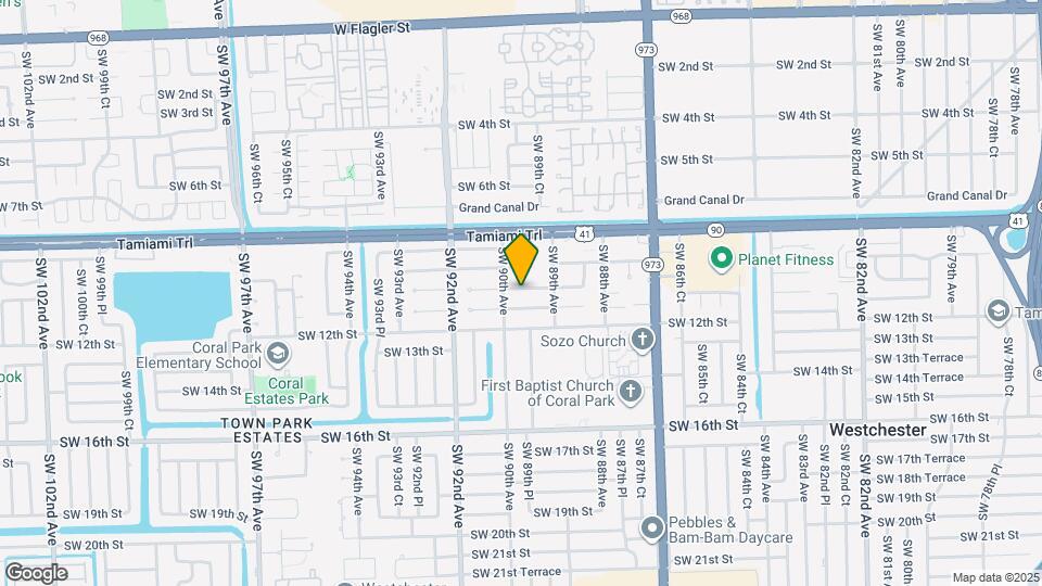 8952 SW 10th Ter Map and Location Details