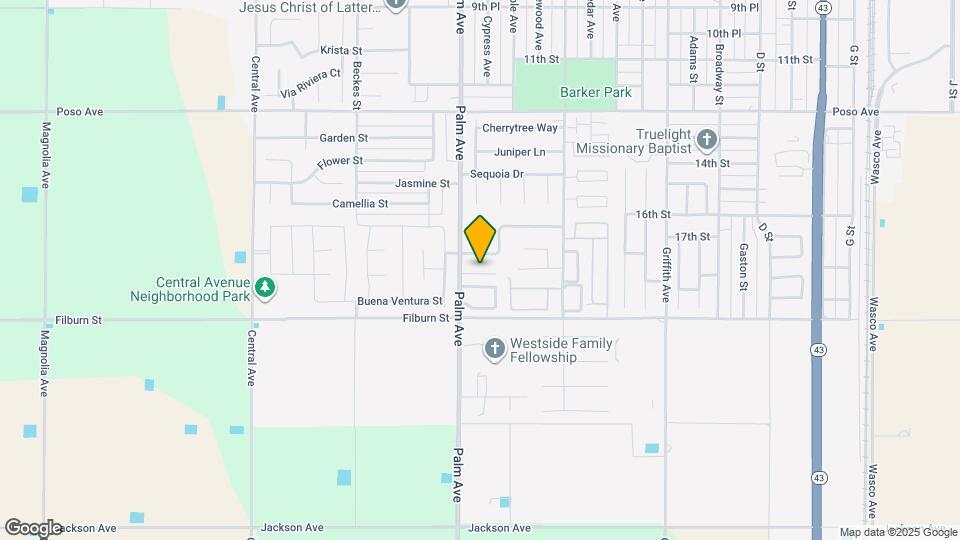 1910 Palm Ave Map and Location Details