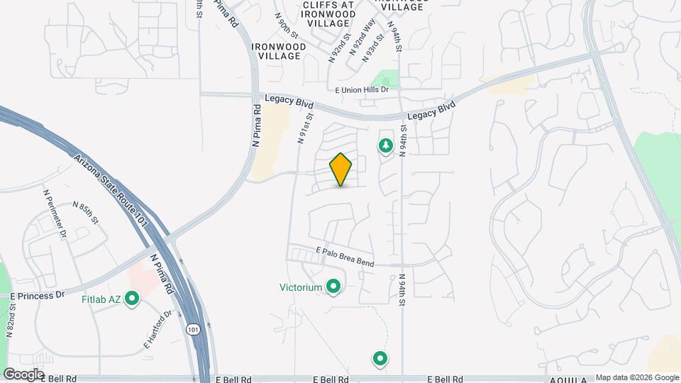 9265 E Canyon View Rd Map and Location Details