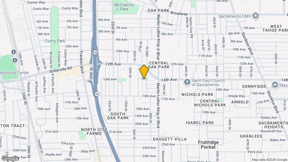 3900 38th St Map and Location Details