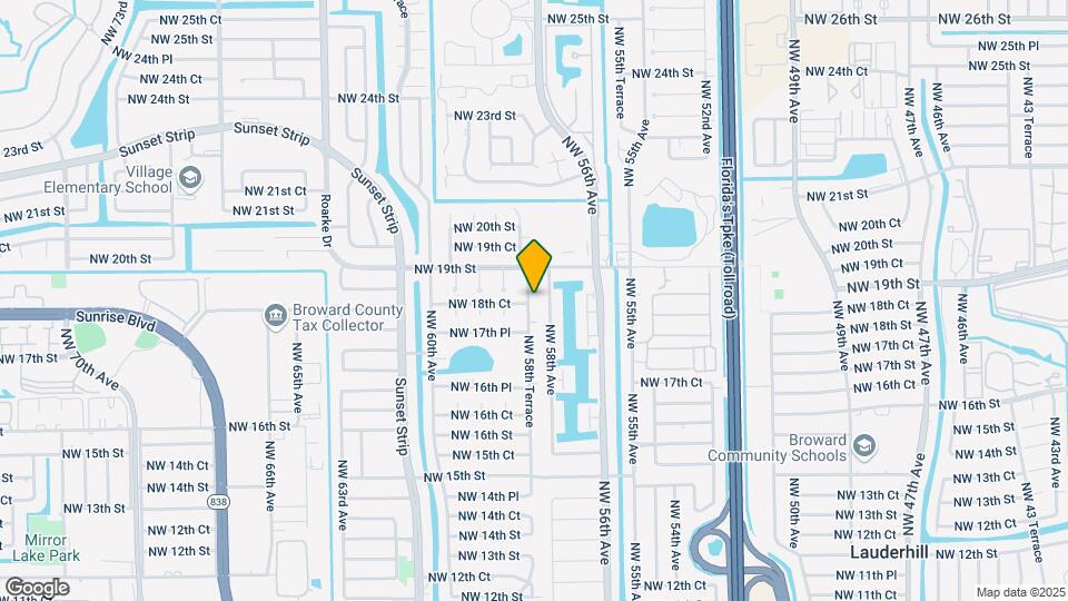 1830 NW 58th Ter Mapa y Detalles de la Ubicación