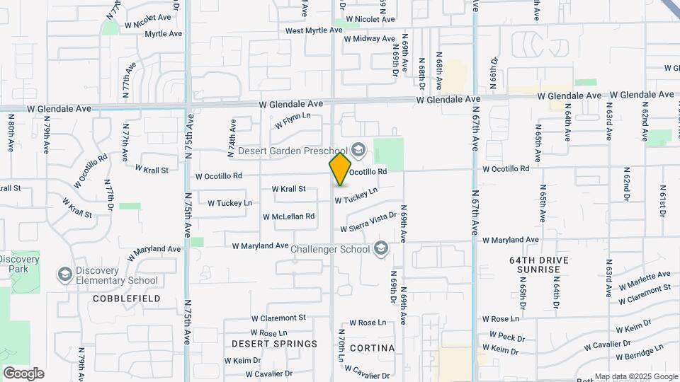 7041 W Krall St Map and Location Details