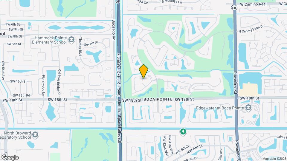 7917 La Mirada Dr Map and Location Details